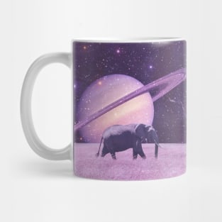 Elephant in Space Mug